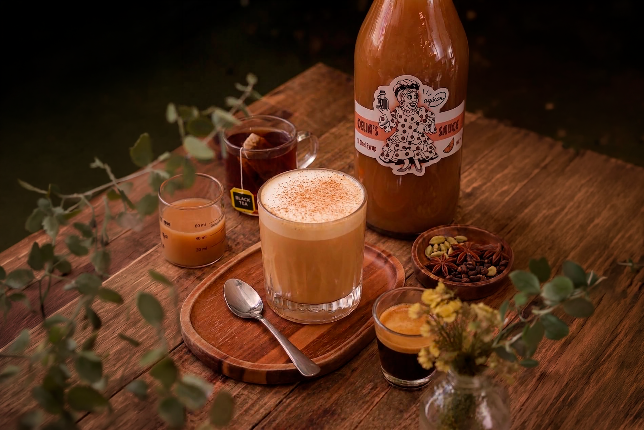 CHAI LATTE EXPRESS HORIZONTAL